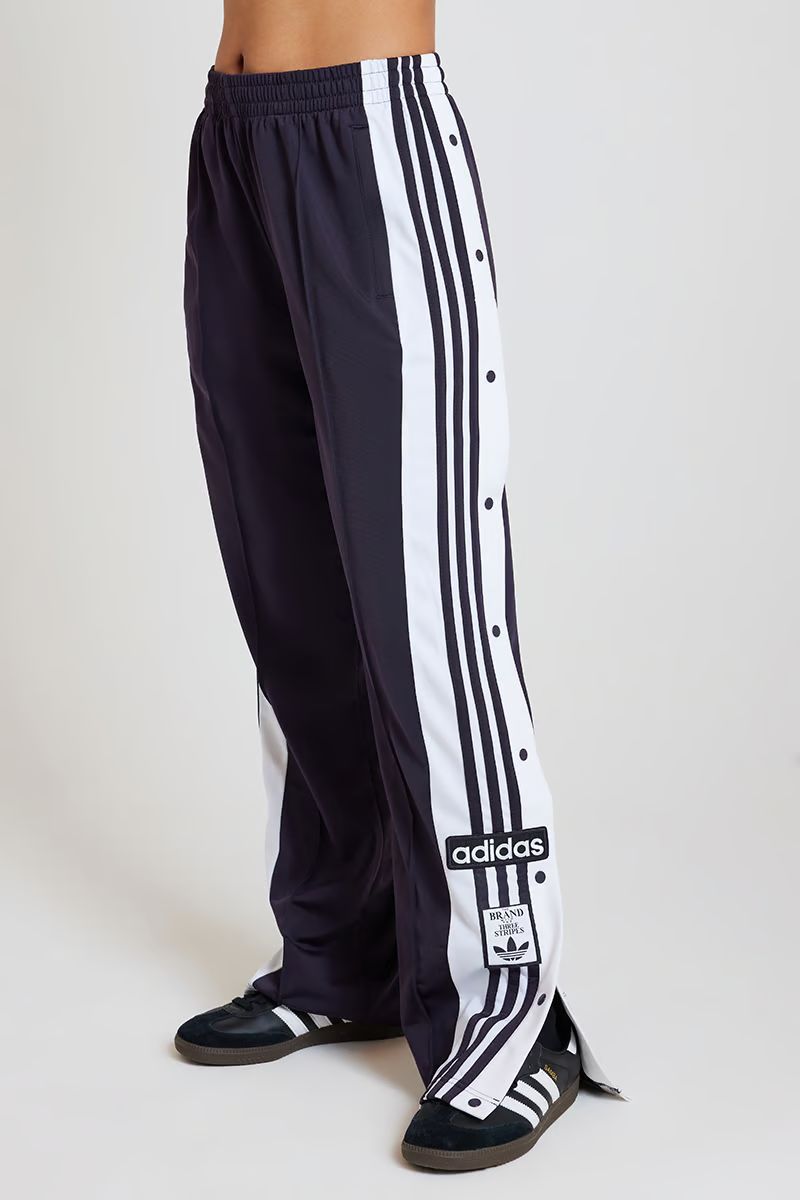 WOMENS ADIBREAK POPPER TRACKPANTS BLACK S445870 WOMENS ADIBREAK POPPER TRACKPANTS BLACK S445870