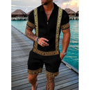 Men's 2 Piece Casual Tracksuits Set   S649200 - TUZZUT Qatar Online Shopping