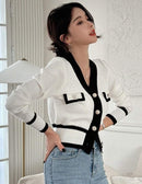 Women's Long Sleeve Button Casual Sweater     B-208534 - TUZZUT Qatar Online Shopping