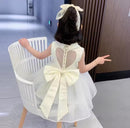 New Girls' Princess Sleeveless Cute Puff Dress   S5111469 - TUZZUT Qatar Online Shopping