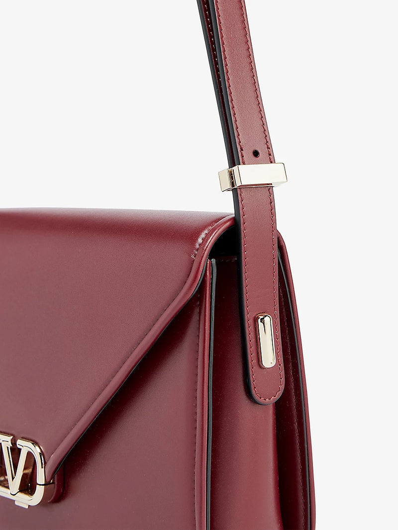 Luxury Envelope-shape Leather Shoulder Bag V2307 - TUZZUT Qatar Online Shopping