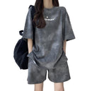 Women's Top Shorts Casual Two-Piece Set   398932 - TUZZUT Qatar Online Shopping