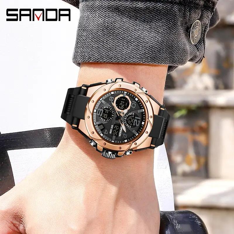 SANDA Sport Wrist Watch Men ybb4-07 SANDA Sport Wrist Watch Men ybb4-07