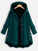 Women's Outerwear Winter Warm Thicken Hooded Coat 7012138