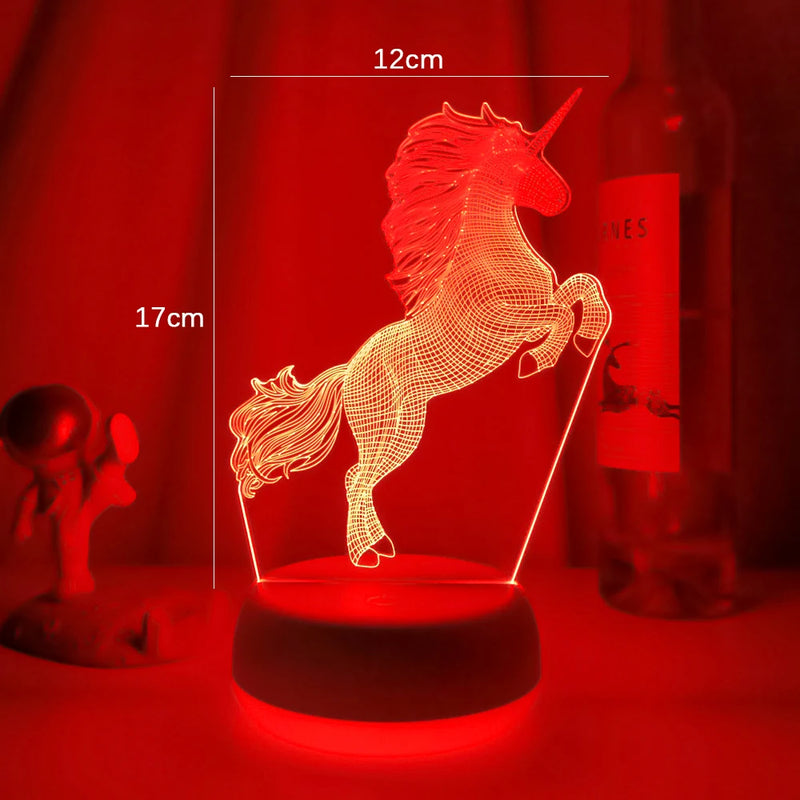 3D Illusion Touch Night Light Toy Children's Indoor Home Event Gift Table Lamp Home Decor