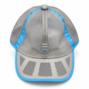 Light Grey & Sky Blue Mesh Sports Cap MF 1923