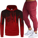 Men's 2 Piece Outfit Hooded Sweat Suit    S4341163 - TUZZUT Qatar Online Shopping