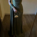 Prom Gown Women Party Long Dress One Shoulder Maxi Dress RM1202