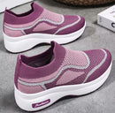 Women's Casual Round Toe Sneakers, Leisure Work Sneakers B122633 (39) - TUZZUT Qatar Online Shopping