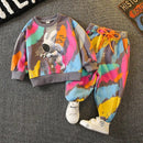 Children's Tracksuits Tie Dye Outfits   S5146240 - TUZZUT Qatar Online Shopping