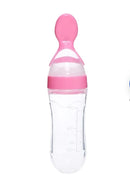 Baby Squeezy Silicone Spoon Bottle 1720389 - TUZZUT Qatar Online Shopping