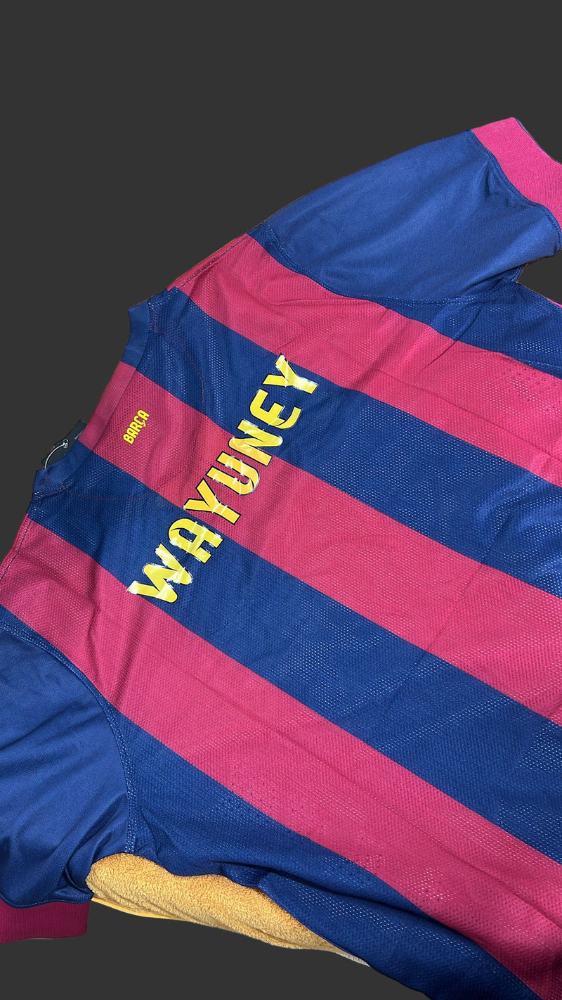 Nike Barcelona  Jersey Men’s Large 2014 Qatar Airways Soccer Kit 551768 - TUZZUT Qatar Online Shopping