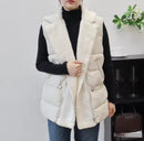 Sleeveless Oversized Coat For Autumn Winter 61481 - TUZZUT Qatar Online Shopping