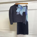 Women Long-Sleeved T-Shirt Two Pieces Set   B492733 - TUZZUT Qatar Online Shopping