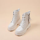 Women Platform Ankle Boots 6774 - TUZZUT Qatar Online Shopping