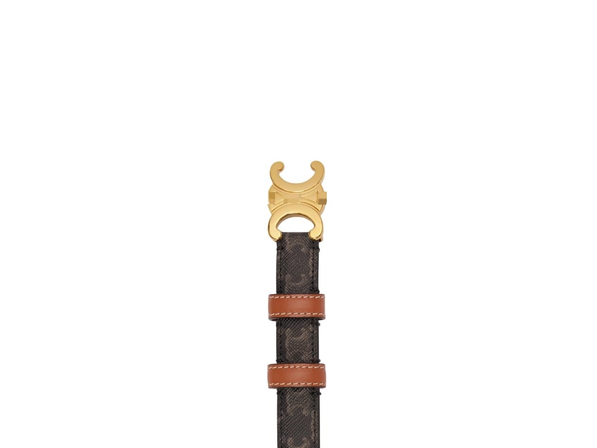Medium Triomphe Belt in Natural Calfskin B0003 Medium Triomphe Belt in Natural Calfskin B0003