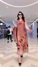 Women Fashion Casual Print Two-piece Suits    S013392 - TUZZUT Qatar Online Shopping