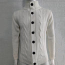 Men's Sweater Slim Fit Cardigan Knitted Single Breasted Button Winter Stand Collar Cardigan S4450721 - Tuzzut.com Qatar Online Shopping