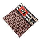 Jewelry Square FF Pattern Scarf FF4747 - TUZZUT Qatar Online Shopping