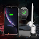 4 In 1 Wireless Charging Stand For IOS 14 13 12 11 XS XR X 8Plus 10W Fast Charger For Pencil 1/2 Watch Earphones Android 9V/2A S3844147 - Tuzzut.com Qatar Online Shopping