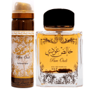 Khalis Pure Oudi Unisex Perfume EDP - 100ML (3.4oz) With Deodorant By Lattafa - TUZZUT Qatar Online Shopping