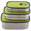 Homio Stainless Steel Lunch Box/ Tiffin Set B-99023 - TUZZUT Qatar Online Shopping