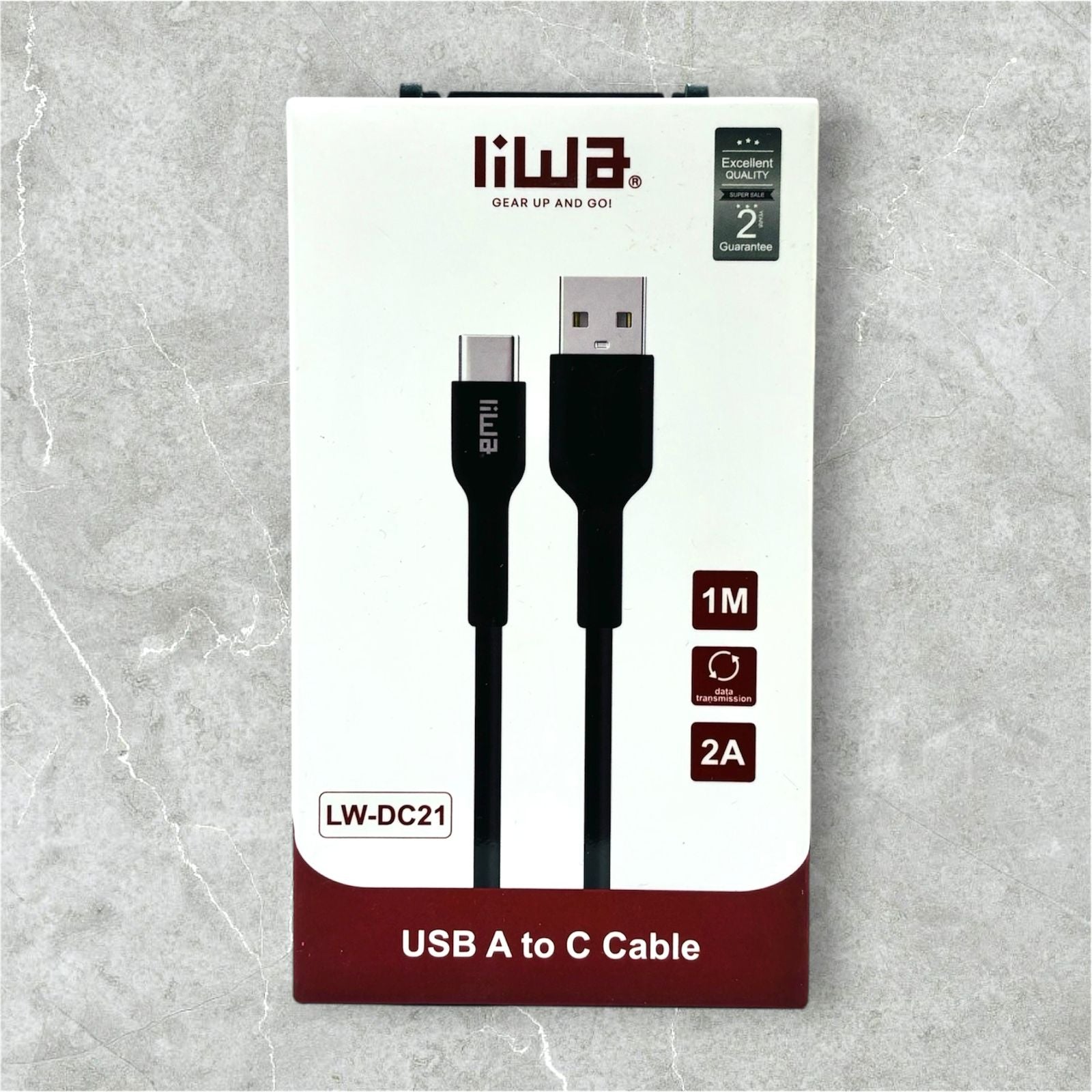 Liwa USB A to C Cable 1M LW-DC21 Liwa USB A to C Cable 1M LW-DC21