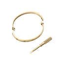 Stainless Steel Screw Brand Bracelet S4886015