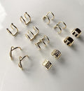 12pcs Rhinestone Decor Ear Cuff -S4691095 - Tuzzut.com Qatar Online Shopping