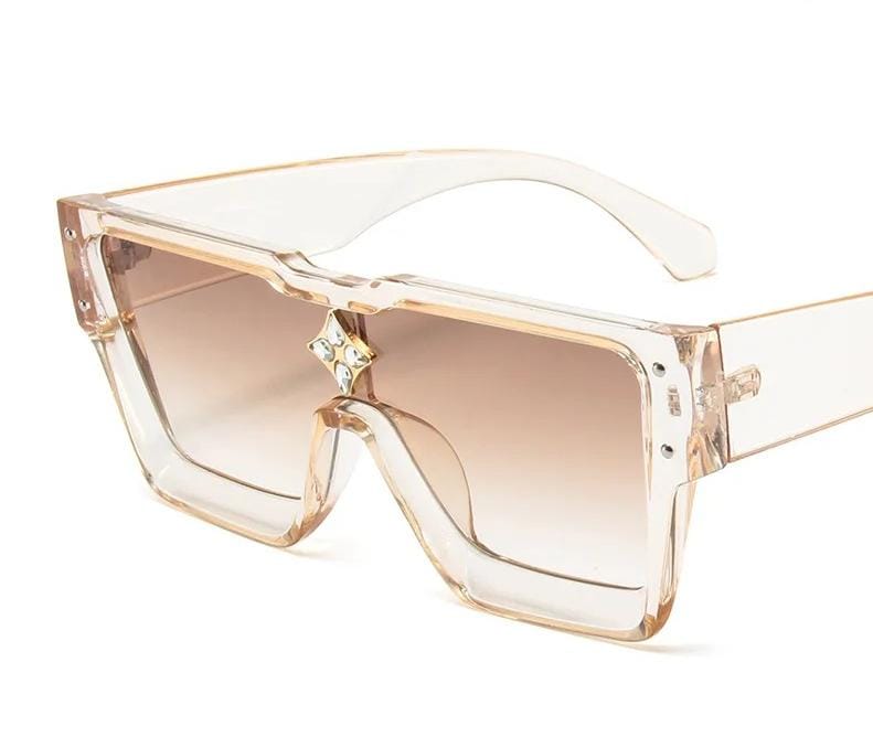 Designer Vintage Square Sunglasses S4974 Designer Vintage Square Sunglasses S4974