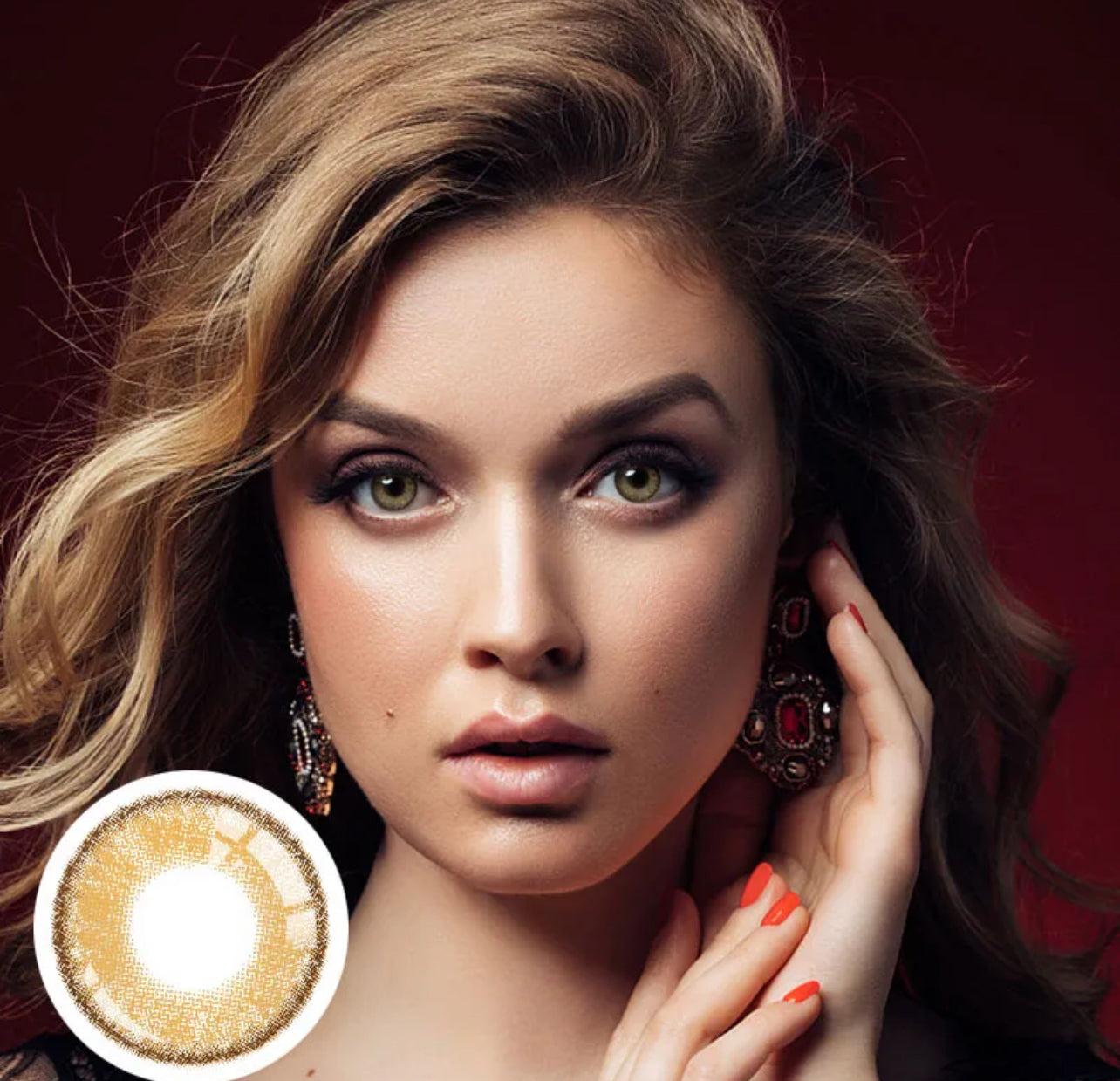 Unibling Dubai Brown Contact Lenses for Eyes (1 Pair) Unibling Dubai Brown Contact Lenses for Eyes (1 Pair)