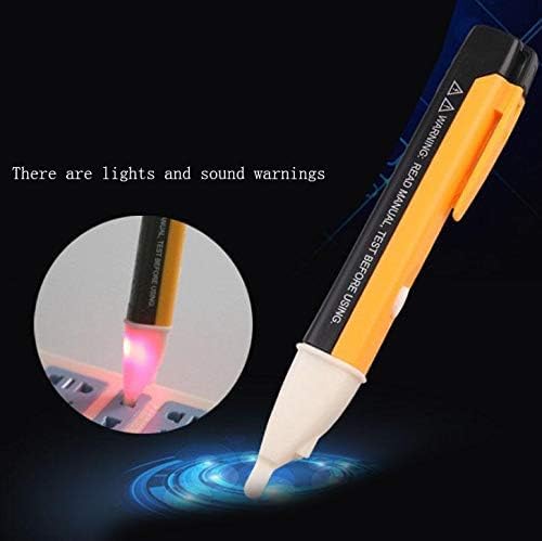 Test 1AC-D Electroscope Safe Induction LED Light Voltage Alert Pen Test 1AC-D Electroscope Safe Induction LED Light Voltage Alert Pen