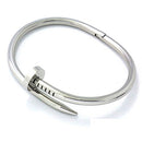 Silver Nail Bracelet DN2117 - TUZZUT Qatar Online Shopping