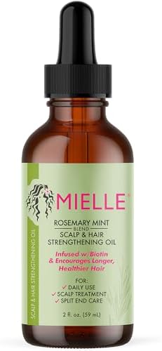 Mielle Rosemary Mint Scalp & Hair Strengthening Oil For Healthy Hair Growth, 2 oz (59ml) - Tuzzut.com Qatar Online Shopping