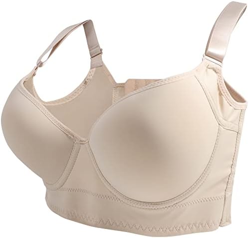 Women's Plus Size Push Up Adjustable Bra Seamless Wireless Padded Brasserie - B60405 Women's Plus Size Push Up Adjustable Bra Seamless Wireless Padded Brasserie - B60405