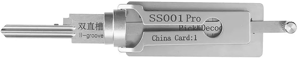 SS001 Pro Professional Locksmith Tool 2 in 1 Lock Pick SS001 Pro Professional Locksmith Tool 2 in 1 Lock Pick