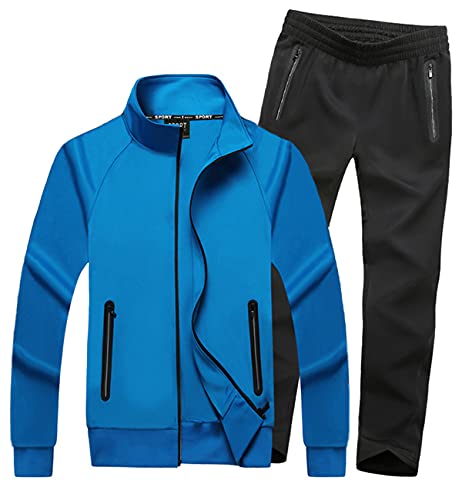 Men's Winter Long Sleeved Two-Piece Set   H-5858 - TUZZUT Qatar Online Shopping