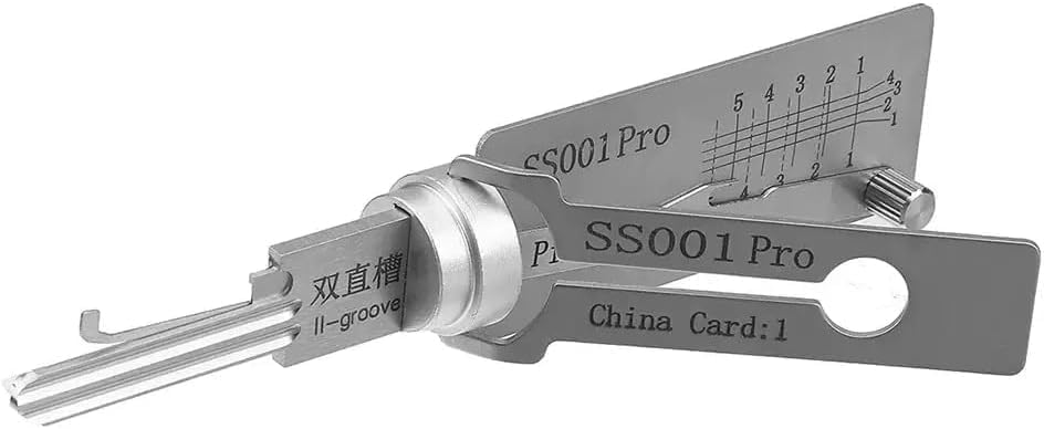SS001 Pro Professional Locksmith Tool 2 in 1 Lock Pick SS001 Pro Professional Locksmith Tool 2 in 1 Lock Pick