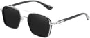 Square Metal Sunglasses Women Men S4660074 - TUZZUT Qatar Online Shopping