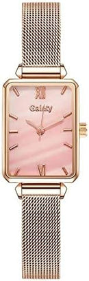 Rose Gold Mesh Ladies Watch LW201