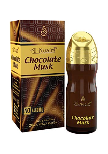 Al-Nuaim Chocolate Musk 20 ml Long Lasting Attar Roll on Al-Nuaim Chocolate Musk 20 ml Long Lasting Attar Roll on