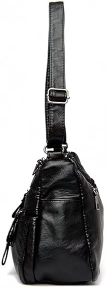 Leather Lightweight Crossbody Bag YS442 - TUZZUT Qatar Online Shopping