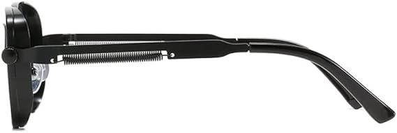 Men Women Vintage Metal Punk Sun glasses S96302 - TUZZUT Qatar Online Shopping