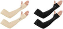 1 Pair UV Protection Arm Ice Sleeve Sunscreen for Driving Cycling - TUZZUT Qatar Online Shopping