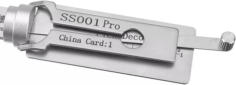 SS001 Pro Professional Locksmith Tool 2 in 1 Lock Pick SS001 Pro Professional Locksmith Tool 2 in 1 Lock Pick