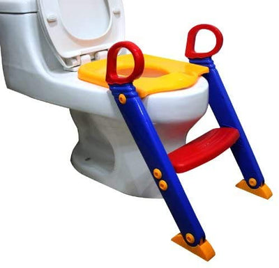 Toilet Trainer with Step Stool Ladder For Kids Toilet Trainer with Step Stool Ladder For Kids
