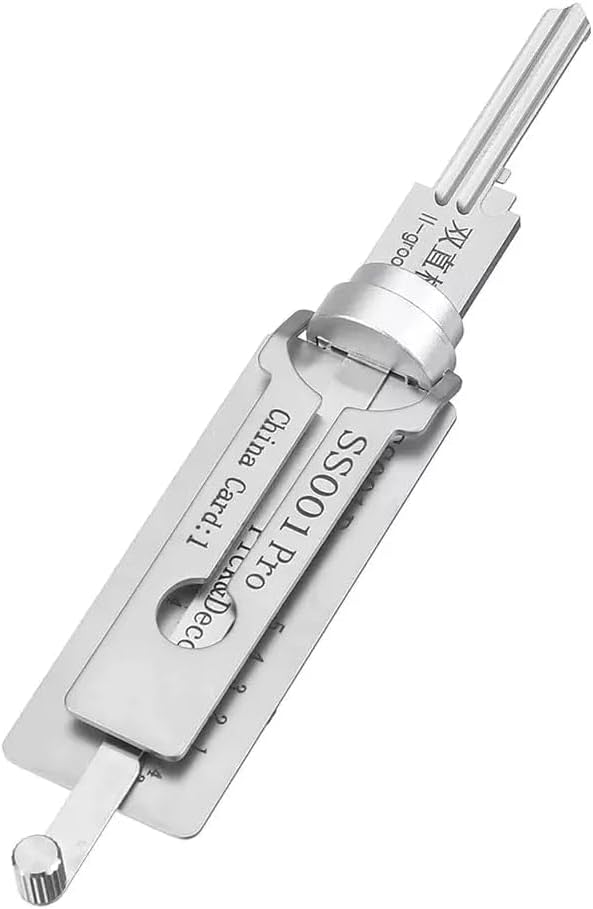 SS001 Pro Professional Locksmith Tool 2 in 1 Lock Pick - TUZZUT Qatar Online Shopping