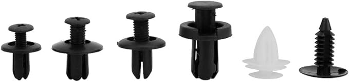 100pcs HE26 Car Bumper Retainer Clips & Nylon Fasteners Rivet Kit 100pcs HE26 Car Bumper Retainer Clips & Nylon Fasteners Rivet Kit