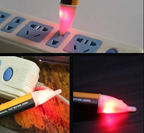 Test 1AC-D Electroscope Safe Induction LED Light Voltage Alert Pen