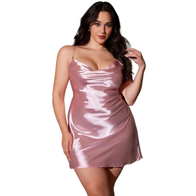 Women's Purple Backless Suspender Nightdress for Women 481717 - TUZZUT Qatar Online Shopping